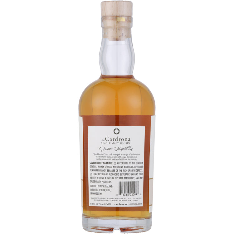 Cardrona Single Malt Whisky Just Hatched 3 Yr 128.8 - 375ML