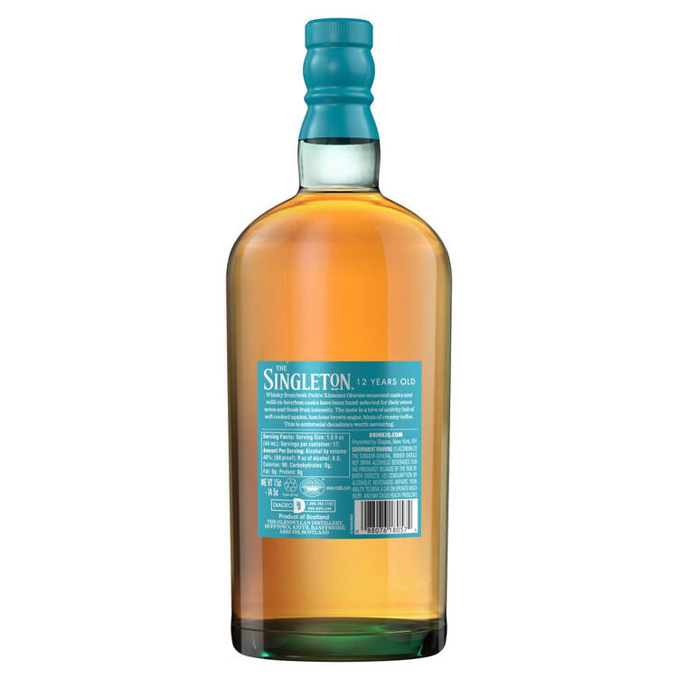 The Singleton Of Glendullan Single Malt Scotch 12 Yr 80 - 750ML