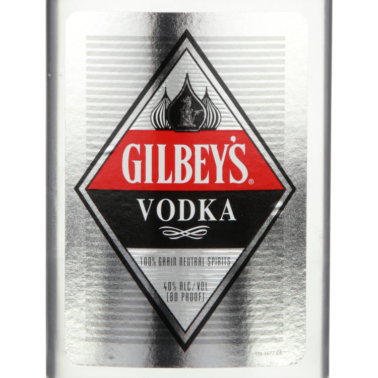 Gilbey's Vodka 80 - 375ML - Front Label