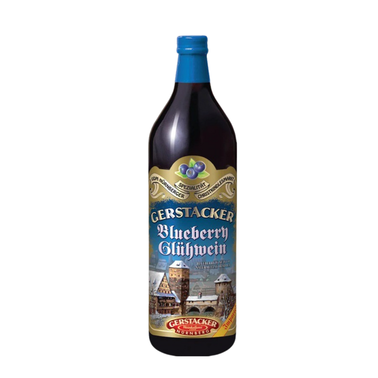 Gerstacker Blueberry Gluhwein - 1.0L - Front