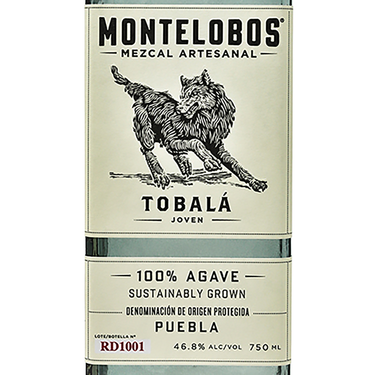 Montelobos Mezcal Artesanal Joven Tobala 93.6 - 750ML
