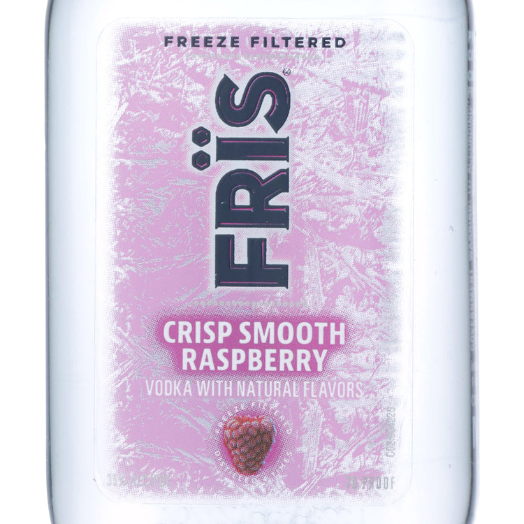 Fris Raspberry Flavored Vodka 70 - 50ML - Front Label