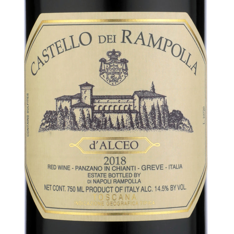 Castello Dei Rampolla Toscana Rosso Vigna D'Alceo 2018 - 750ML