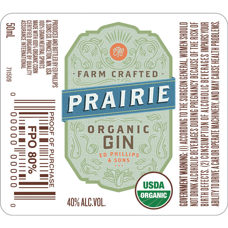 Prairie Dry Gin 80 - 50ML