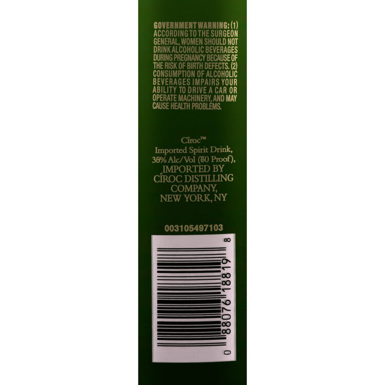 Ciroc Honey Melon Flavored Vodka Limited Edition 70 - 750ML