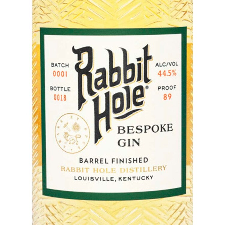 Rabbit Hole Bespoke Gin Barrel Finished 89 - 750ML