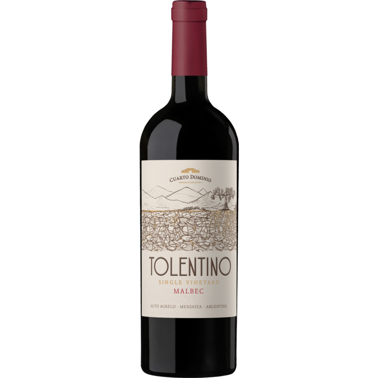 Bodega Cuarto Dominio Malbec Tolentino Valle De Uco 2023 - 750ML