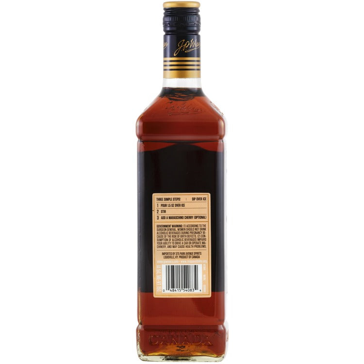 J.P. Wiser'S Manhattan Whisky Cocktail 70 - 750ML