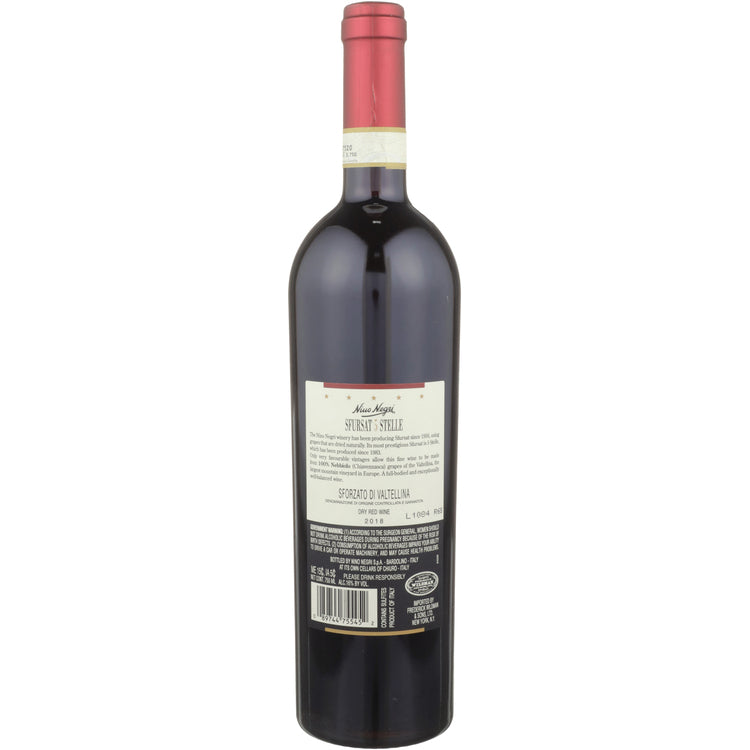 Nino Negri Sfursat Di Valtellina 5 Stelle 2018 - 750ML