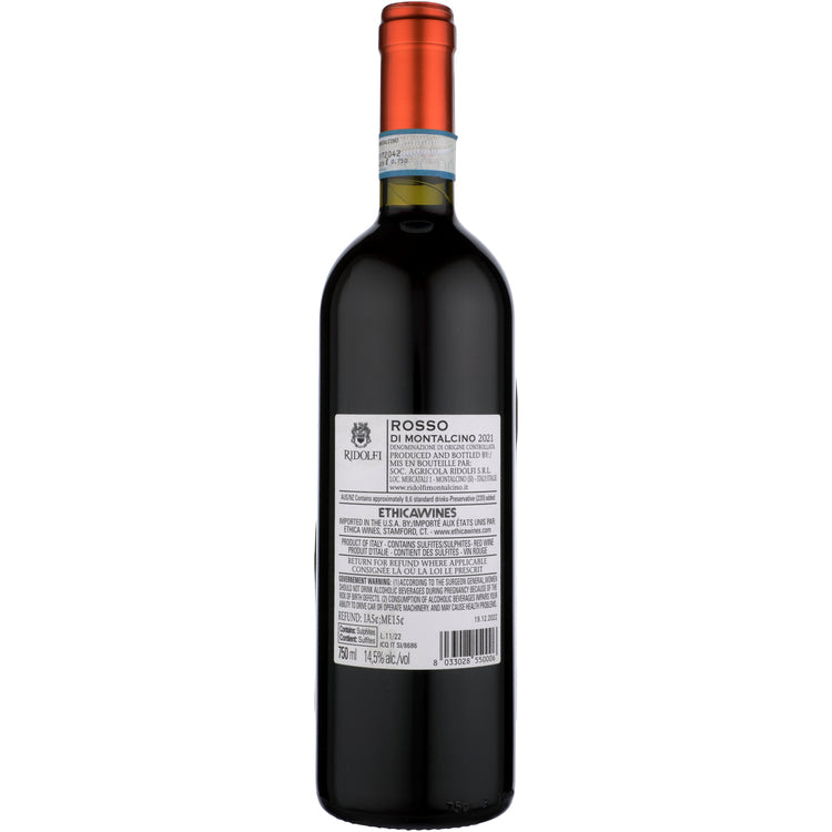 Ridolfi Rosso Di Montalcino 2022 - 750ML