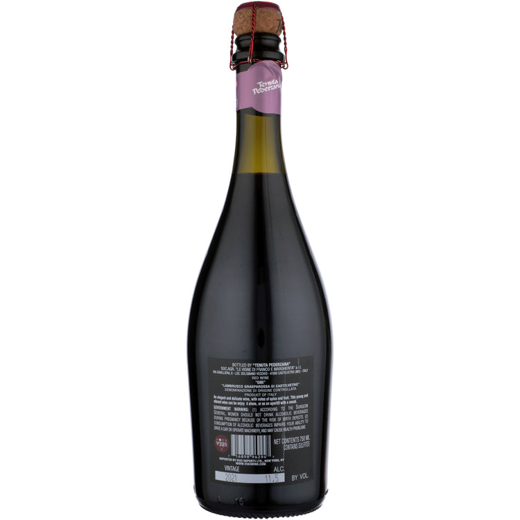 Tenuta Pederzana Lambrusco Grasparossa Di Castelvetro Gibe 2021 - 750ML