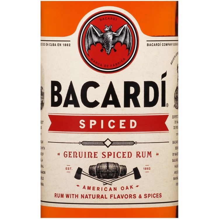 Bacardi Spiced Rum Bacardi Rum Spiced 70 - 750ML