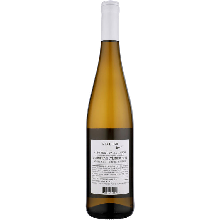 Adler Gruner Veltliner Alto Adige 2021 - 750ML