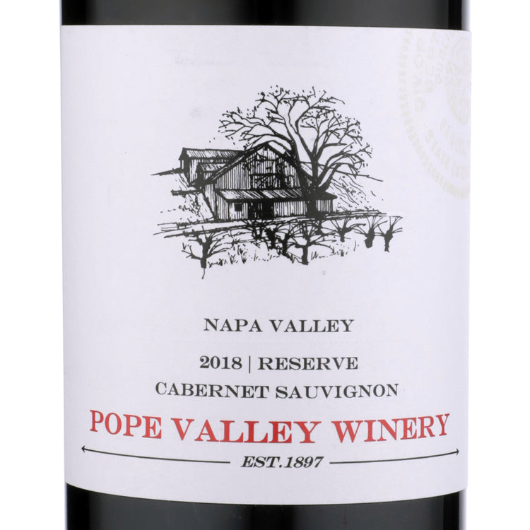 Pope Valley Winery Cabernet Sauvignon Reserve Napa Valley 2018 - 750ML