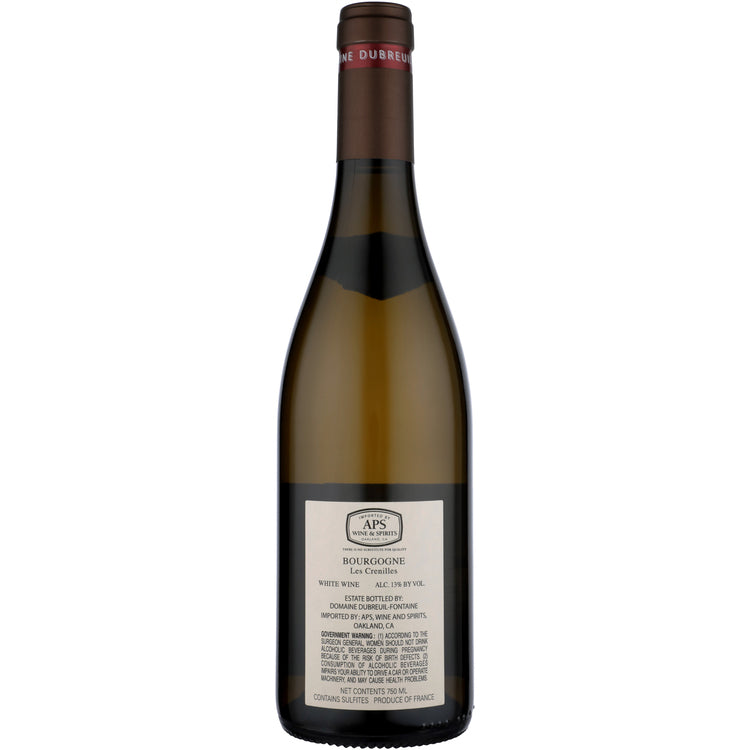 P. Dubreuil Fontaine Bourgogne Chardonnay Les Crenilles 2022 - 750ML