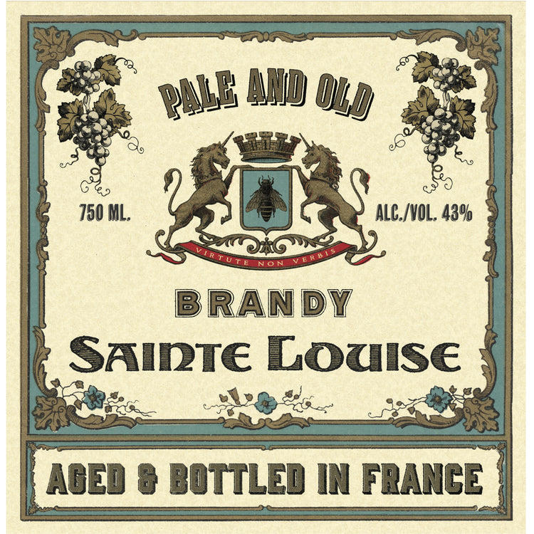 Sainte Louise Brandy Pale And Old 3 Yr 86 - 750ML