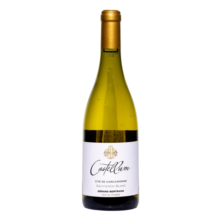 Gerard Bertrand Cite De Carcassonne Blanc Castellum 2022 Wood Box - 750ML
