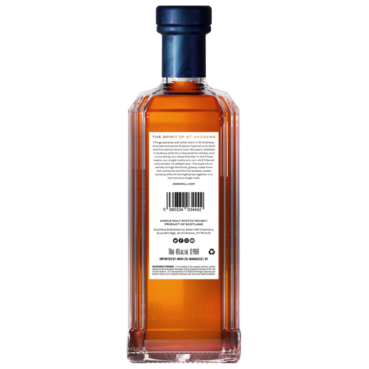 Eden Mill Single Malt Scotch St. Andrews Sherry Cask 92 - 700ML