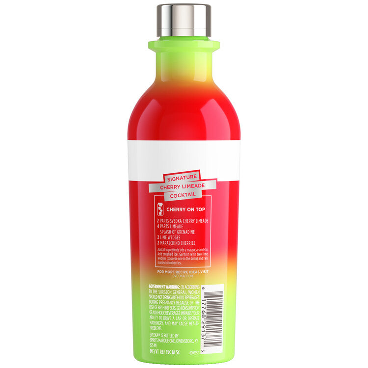 Svedka Cherry Limeade Flavored Vodka 70 - 375ML