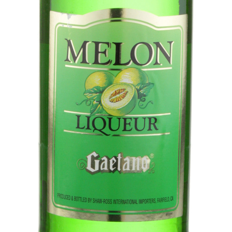 Gaetano Melon Liqueur 42 - 1.0L - Front Label