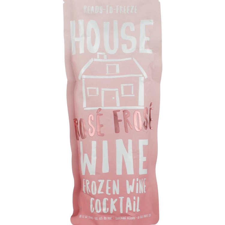 House Wine Rainbow Rose Frose Wine Based Cocktail - 296ML