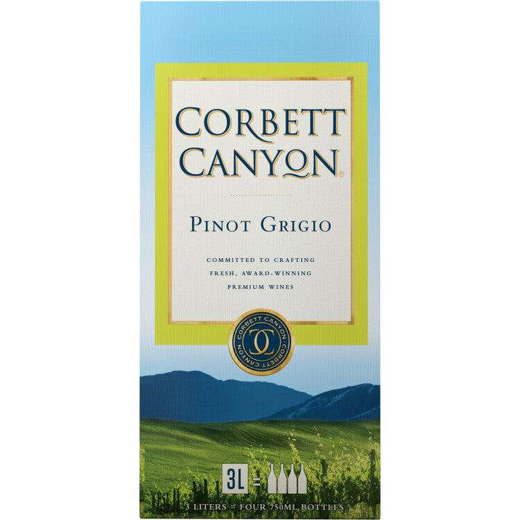 Corbett Canyon Pinot Grigio/Colombard South Eastern Australia - 3.0L