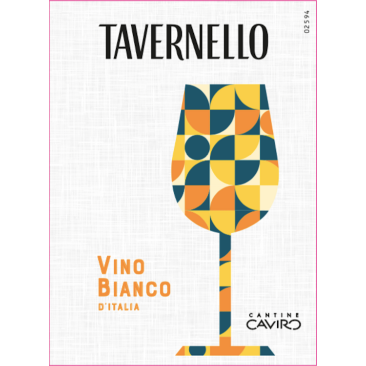 Tavernello Vino Bianco D'Italia Italy - 750ML - Front Label