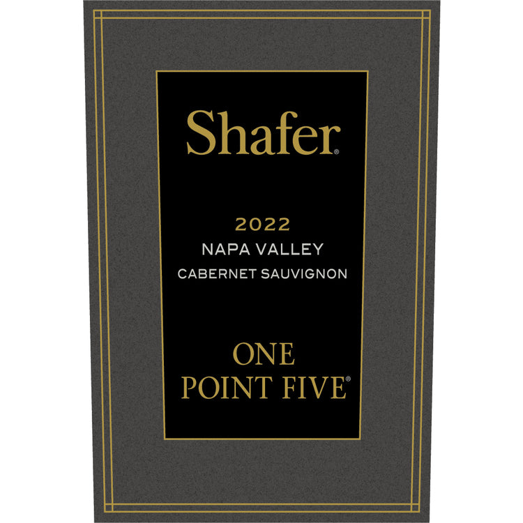Shafer Cabernet Sauvignon One Point Five Stags Leap District 2022 - 375ML