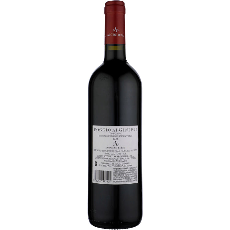 Tenuta Argentiera Bolgheri Rosso Poggio Al Ginepri 2022 - 750ML