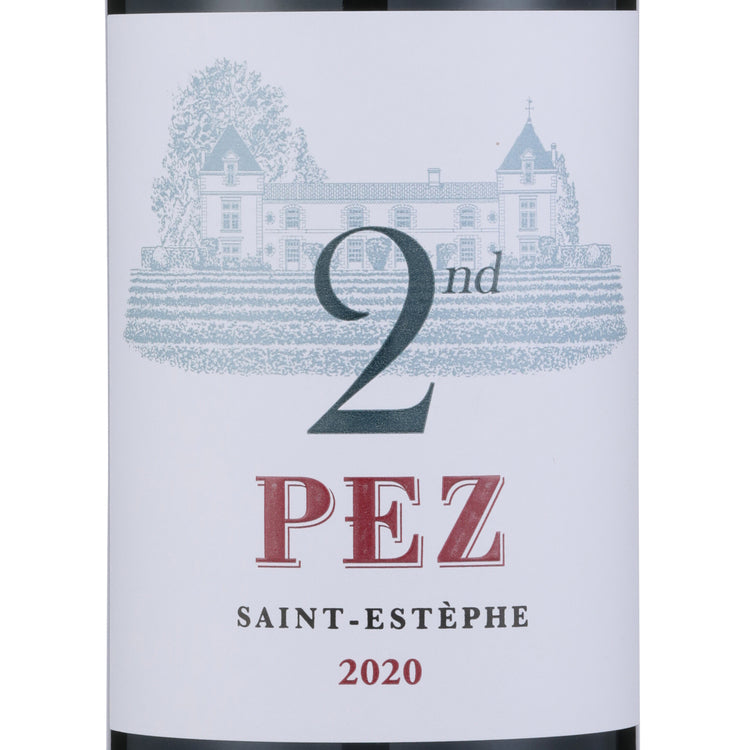 Chateau De Pez Saint Estephe 2nd Pez 2020 Wood Box - 750ML