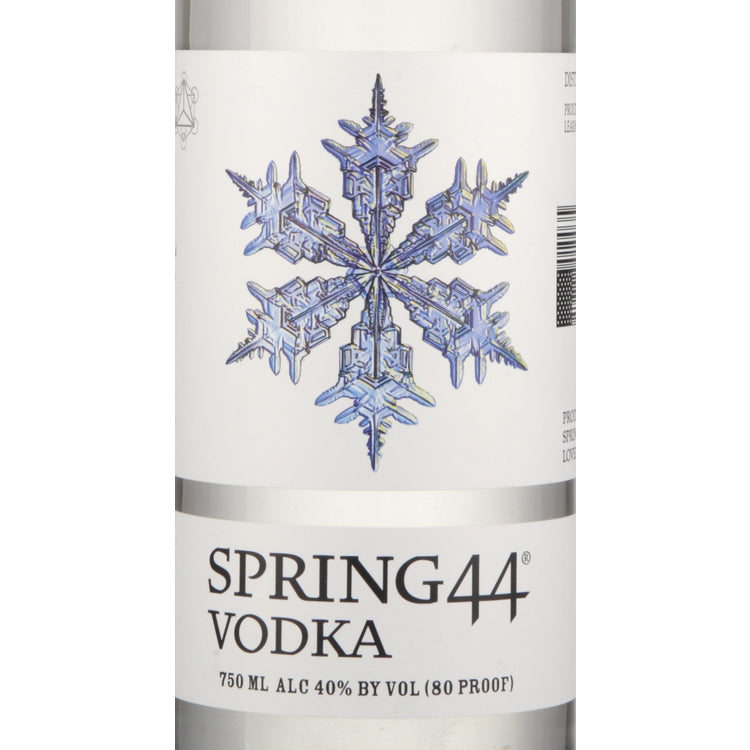 Spring 44 Vodka 80 - 750ML - Front Label