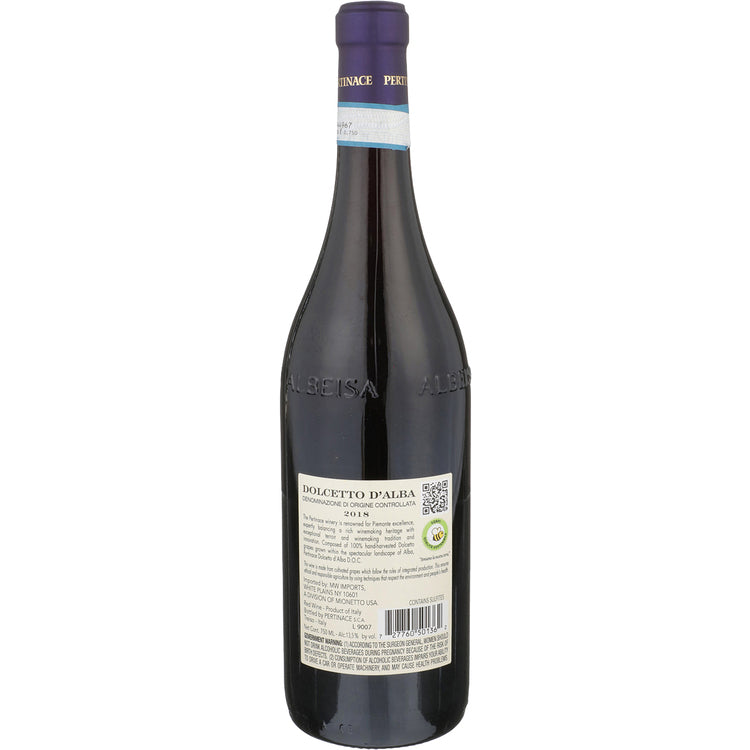 Pertinace Dolcetto D'Alba 2018 - 750ML