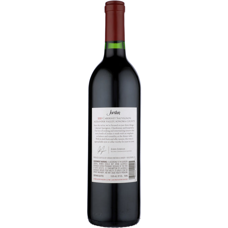Jordan Cabernet Sauvignon Alexander Valley 2020 - 750ML