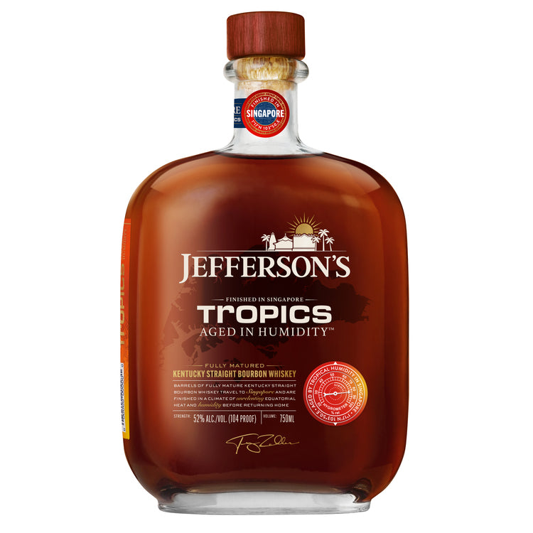 Jefferson'S Straight Bourbon Tropics Aged In Humidity 104 - 750ML