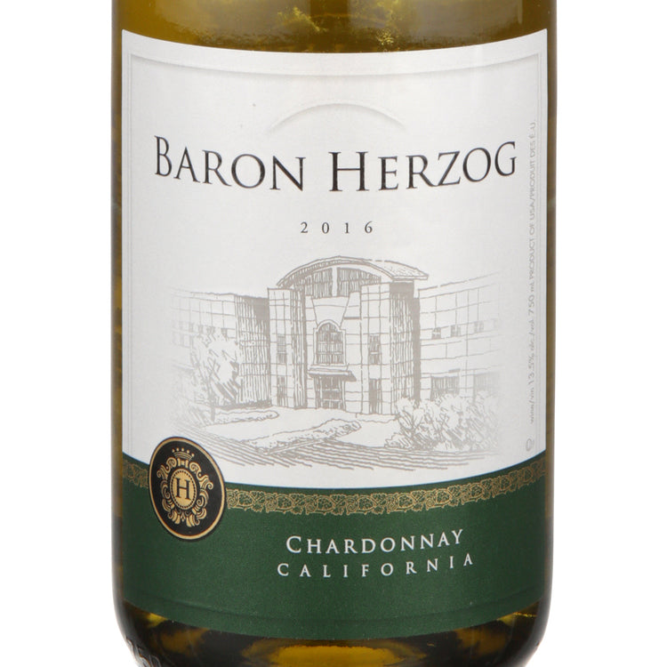 Baron Herzog Chardonnay Paso Robles - 750ML - Front Label