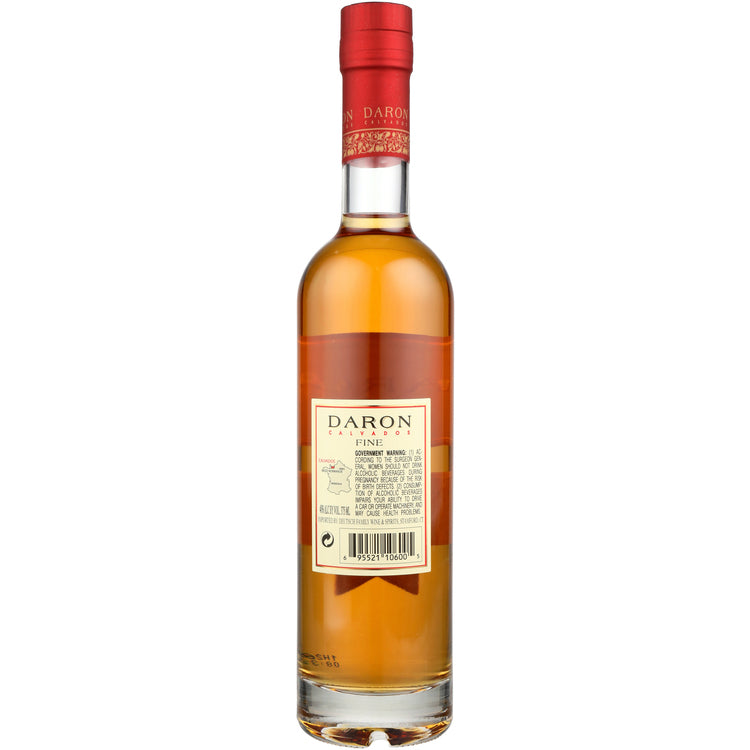 Daron Calvados Pays D'Auge Fine 5 Yr 80 - 375ML