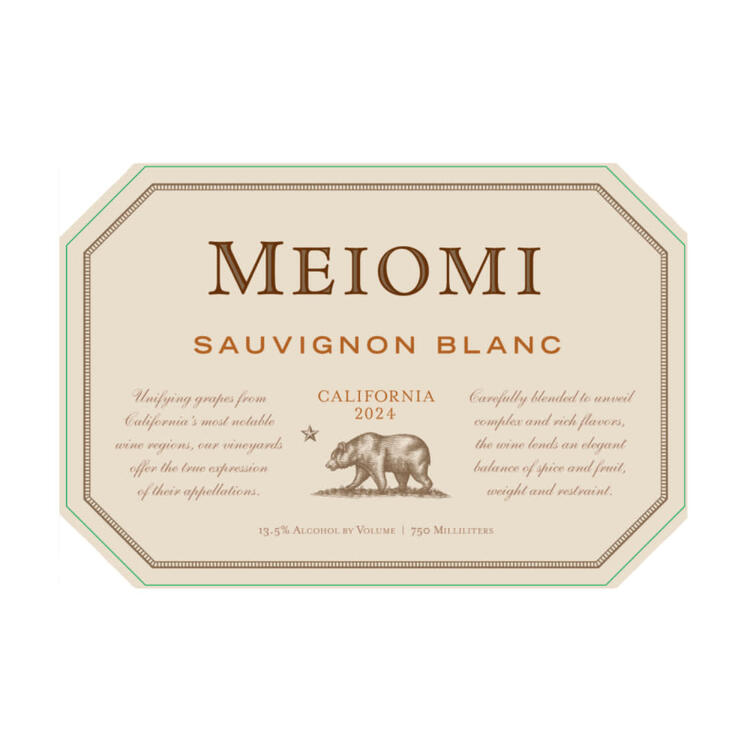 Meiomi Sauvignon Blanc California - 750ML - Front Label