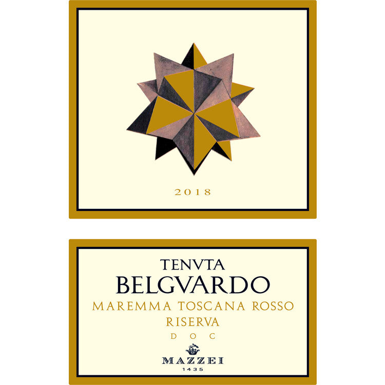 Belguardo Maremma Toscana Rosso Tenuta Riserva 2018 - 750ML