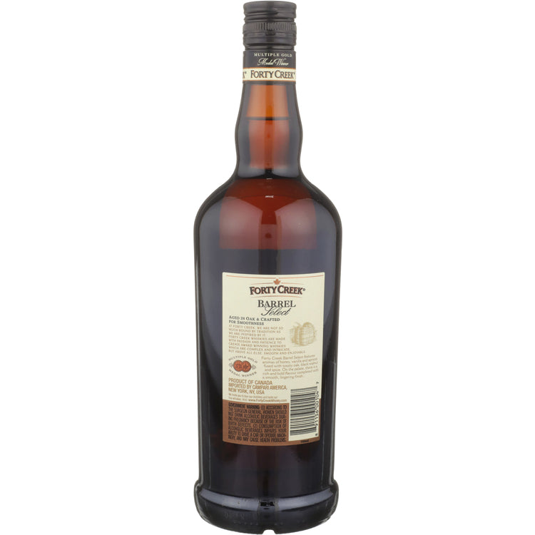 Forty Creek Canadian Whisky Barrel Select 80 - 750ML