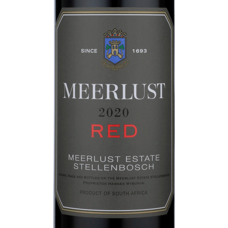 Meerlust Red Wine Meerlust Estate Stellenbosch 2020 - 750ML