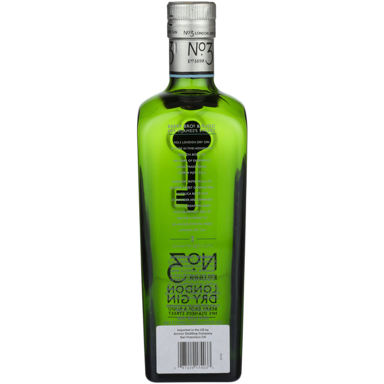 No. 3 London Dry Gin 92 - 750ML