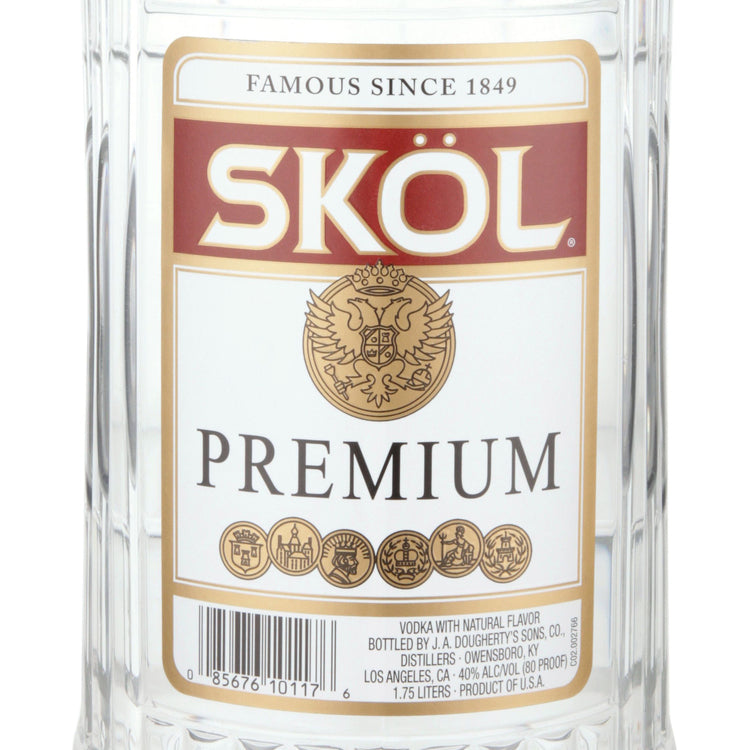 Skol Vodka 80 - 1.75L