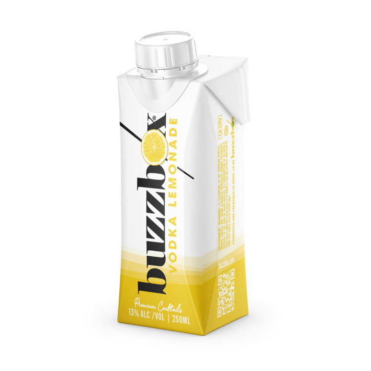 Buzzbox Vodka Lemonade Cocktail 26 - 250ML