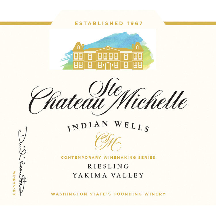 Chateau Ste. Michelle Riesling Indian Wells Yakima Valley 2022 - 750ML