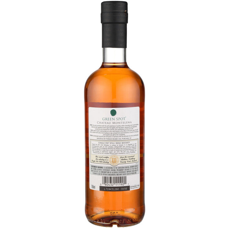 Green Spot Single Pot Still Irish Whiskey Finished In Zinfandel Casks - 750ML