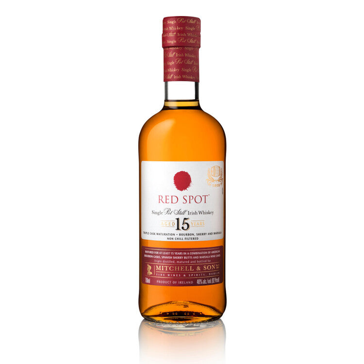 Red Spot Single Pot Still Irish Whiskey 15 Yr 92 - 750ML