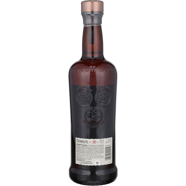 Dewar'S Blended Scotch The Vintage 18 Yr 80 W/ Gift Tin - 750ML