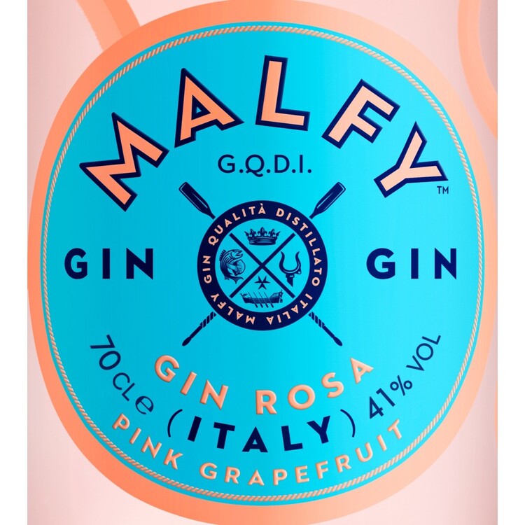 Malfy Sicilian Pink Grapefruit Flavored Gin Rosa 82 - 1.0L