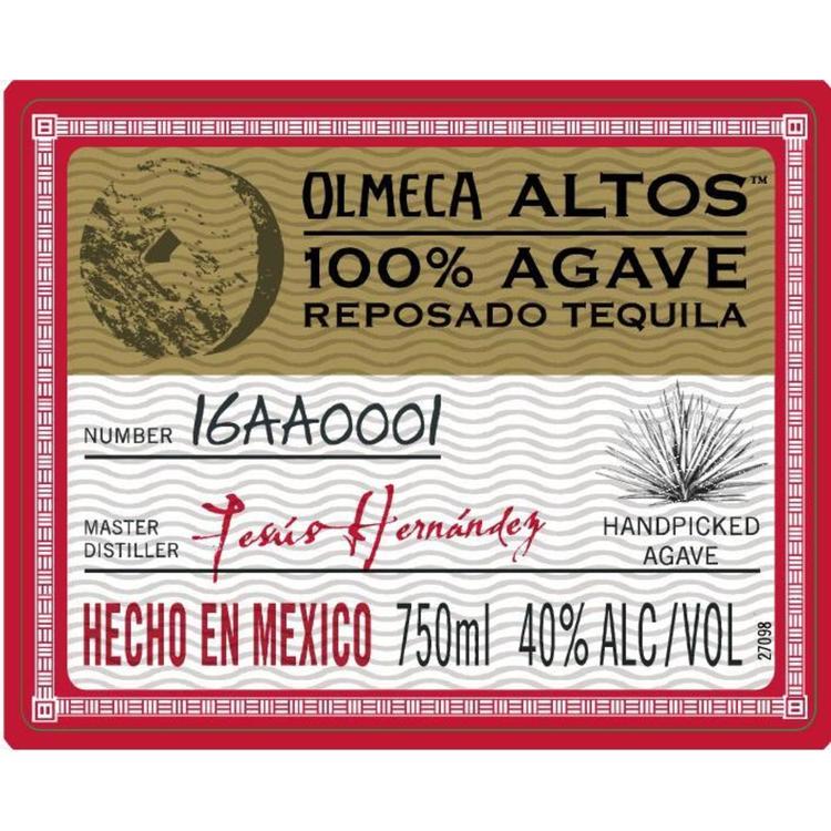 Olmeca Altos Tequila Reposado 80 - 750ML