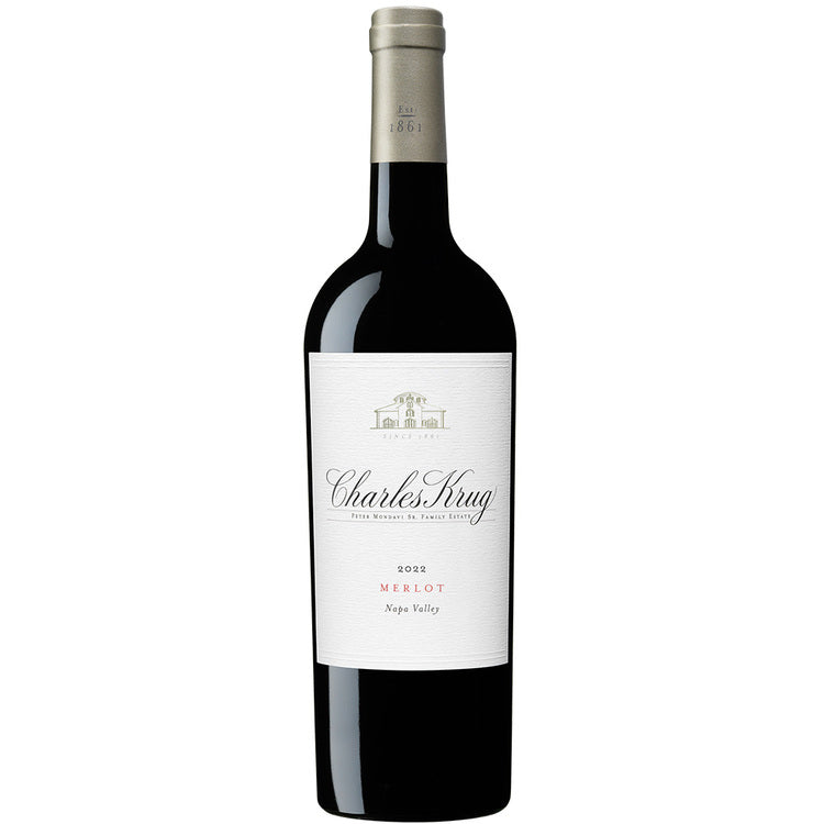 Charles Krug Merlot Napa Valley 2022 - 750ML